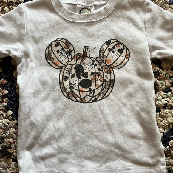 Mickey Mouse pumpkin tee - Picture 1 of 4